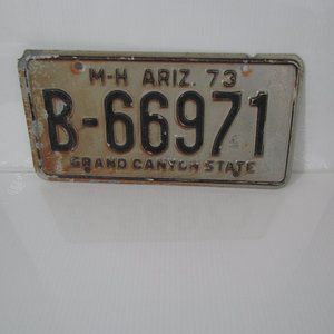 1973 Arizona License Plate-Grand Canyon State Rustic Man Cave B-66971